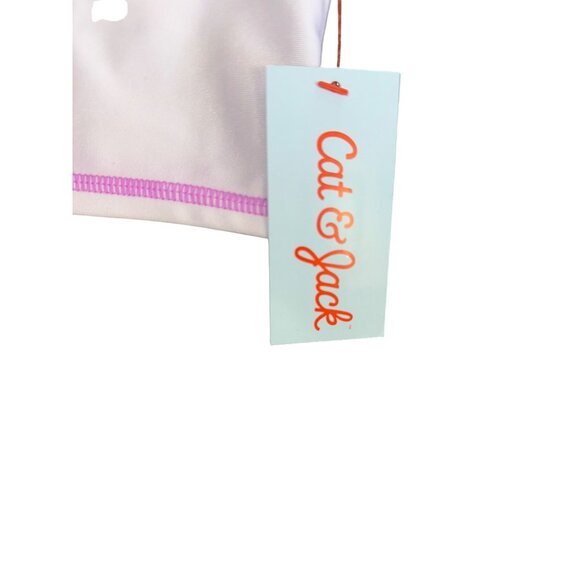 Cat & Jack XS (4/5) Girls Rash Guard & One-Piece Swimsuit Set - Picture 3 of 7